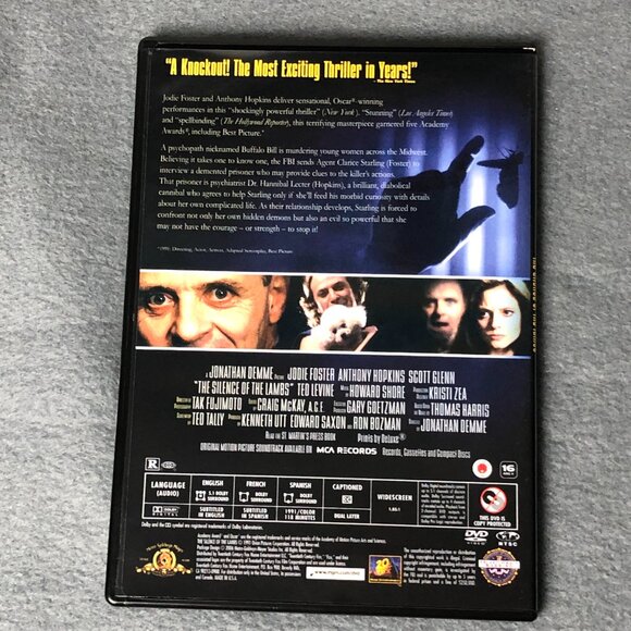 The Hannibal Lecter Collection Box Set (DVD, 2007, 3-Disc Set) SIlence ot Lambs - Picture 8 of 16